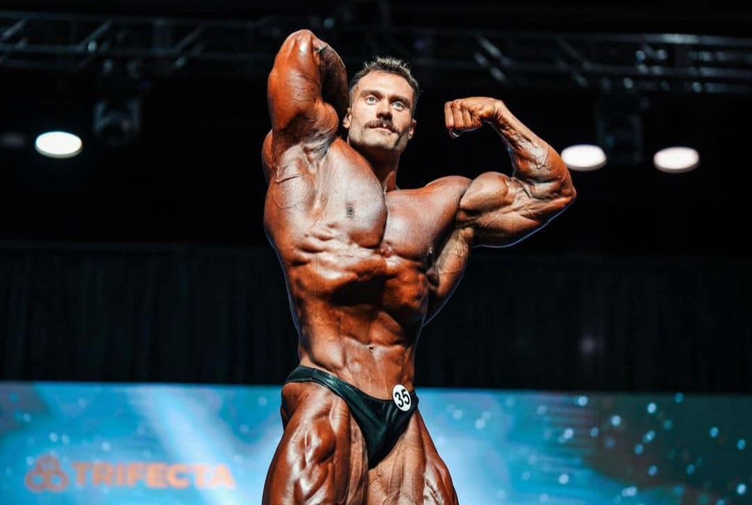 Chris Bumstead na poslední Mr. Olympia. 