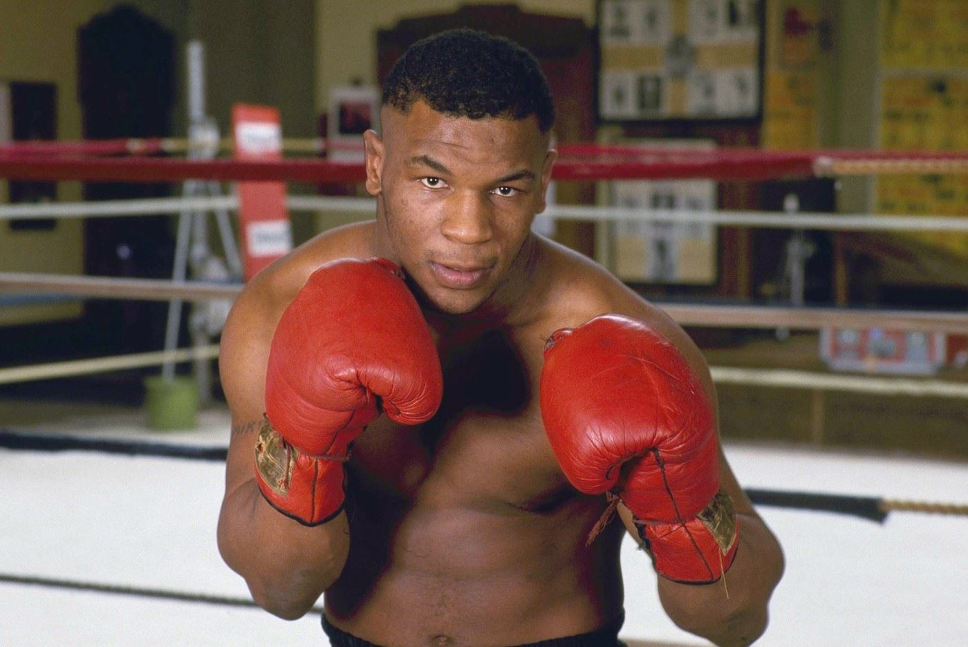 Mike Tyson v 19 letech.