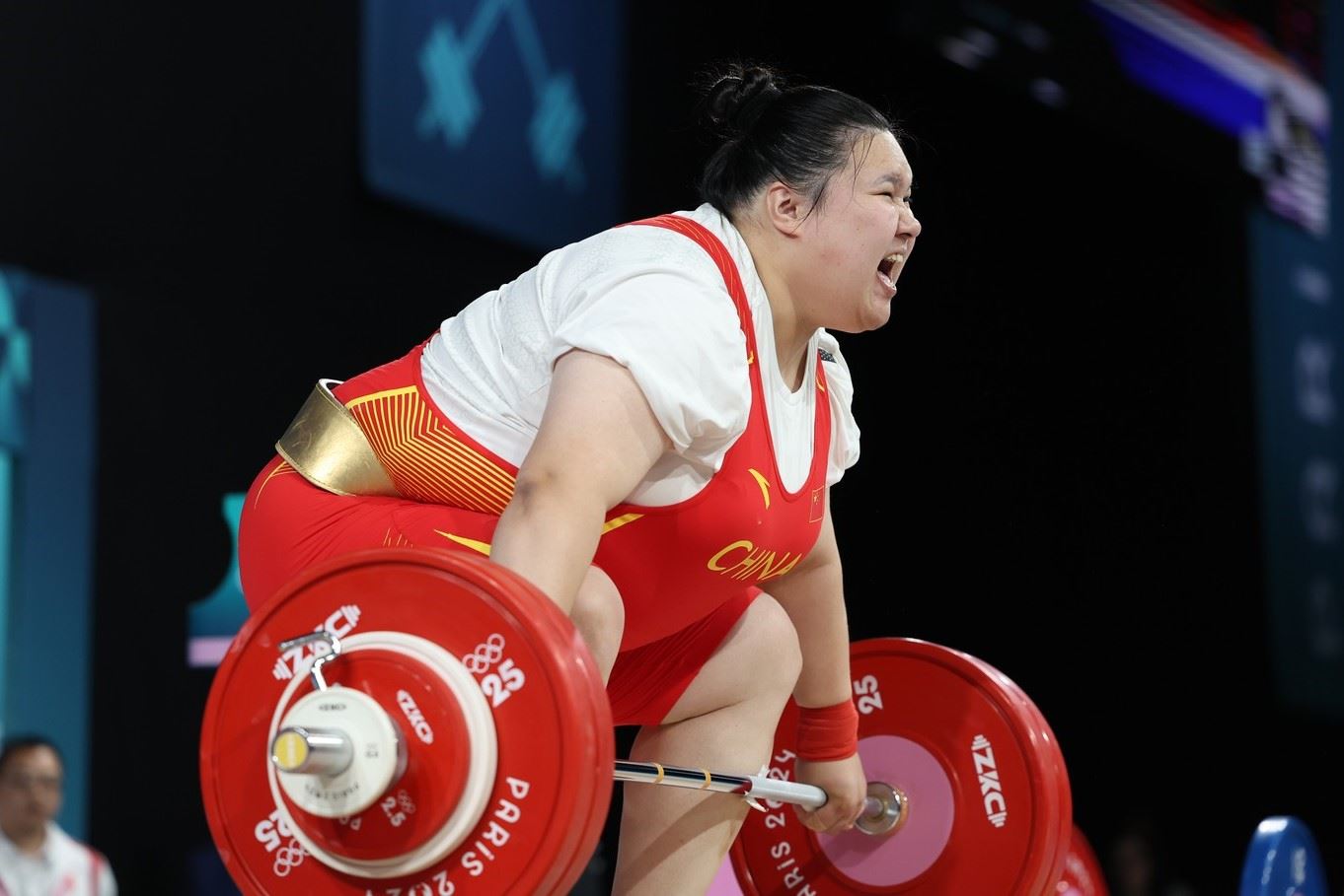 Li Wen-wen na olympiádě.