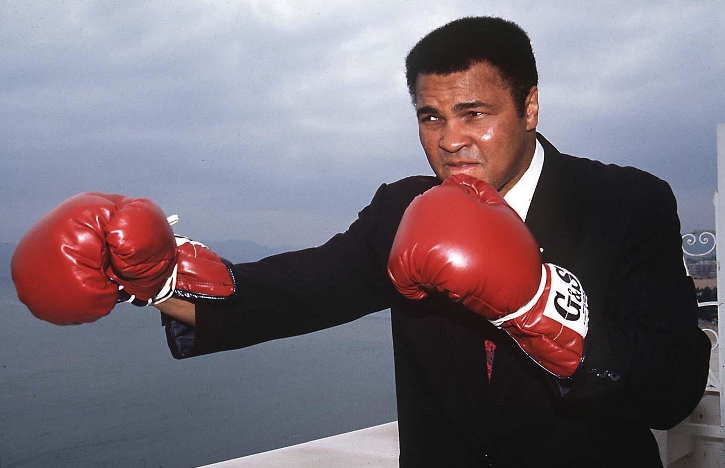 Muhammad Ali.