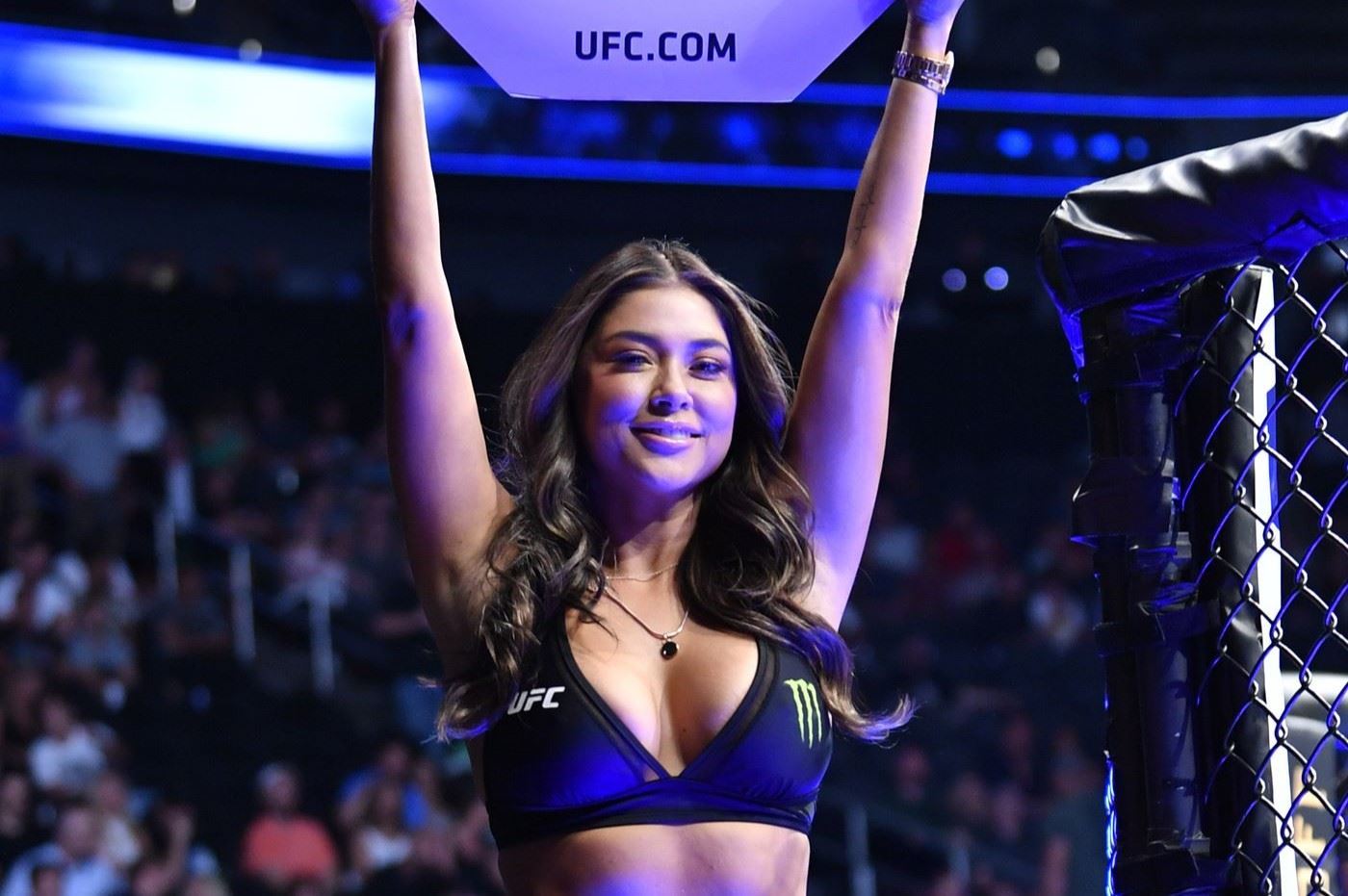 Arianny Celeste v práci.