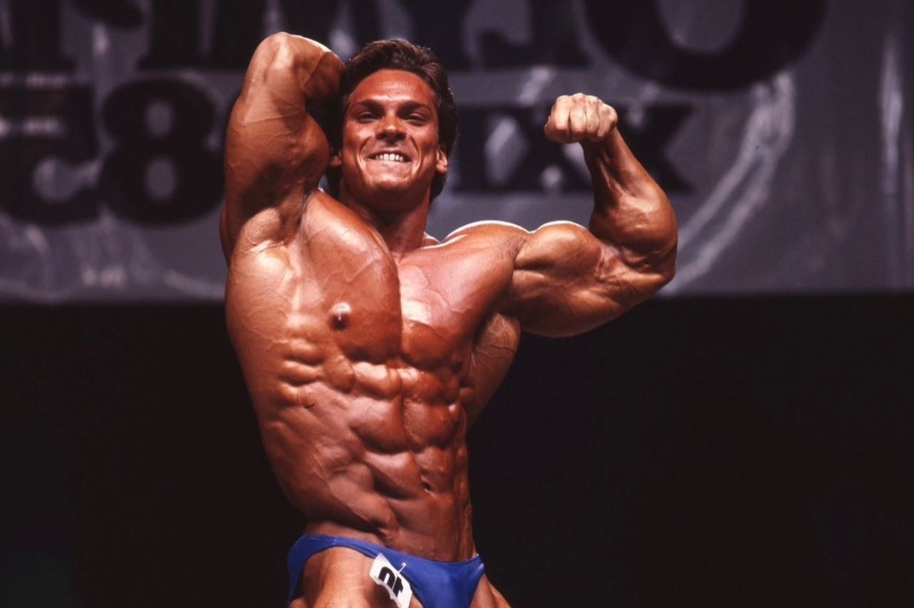 Rich Gaspari na Mr. Olympia.