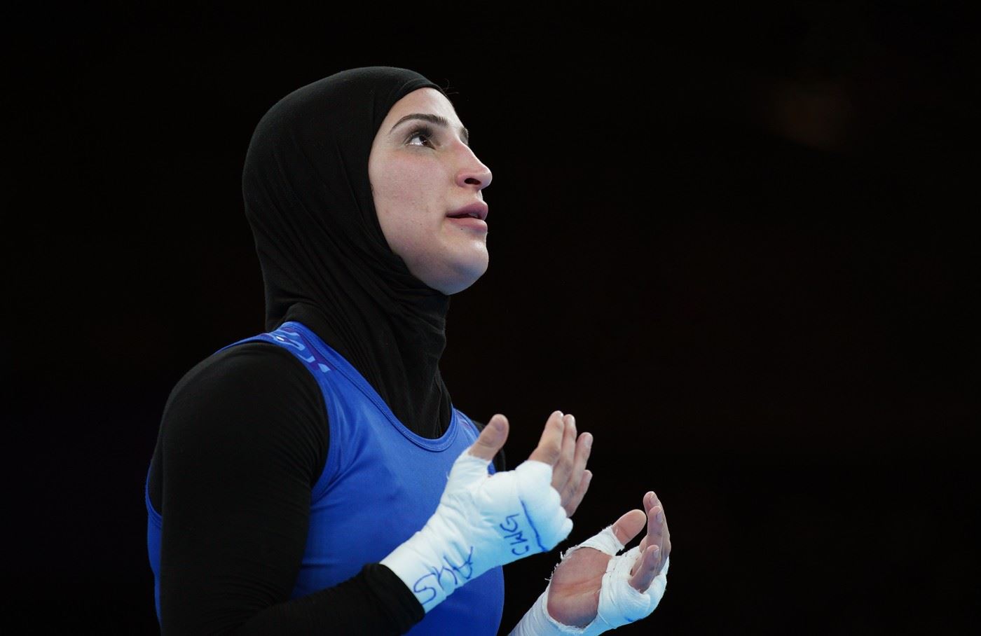 Australská boxerka Tina Rahimi.