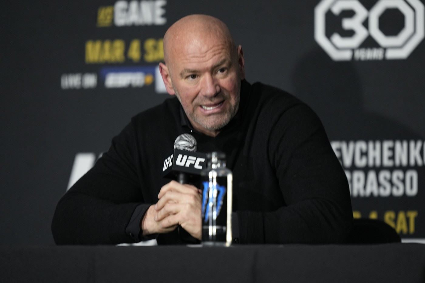 Šéf UFC Dana White.