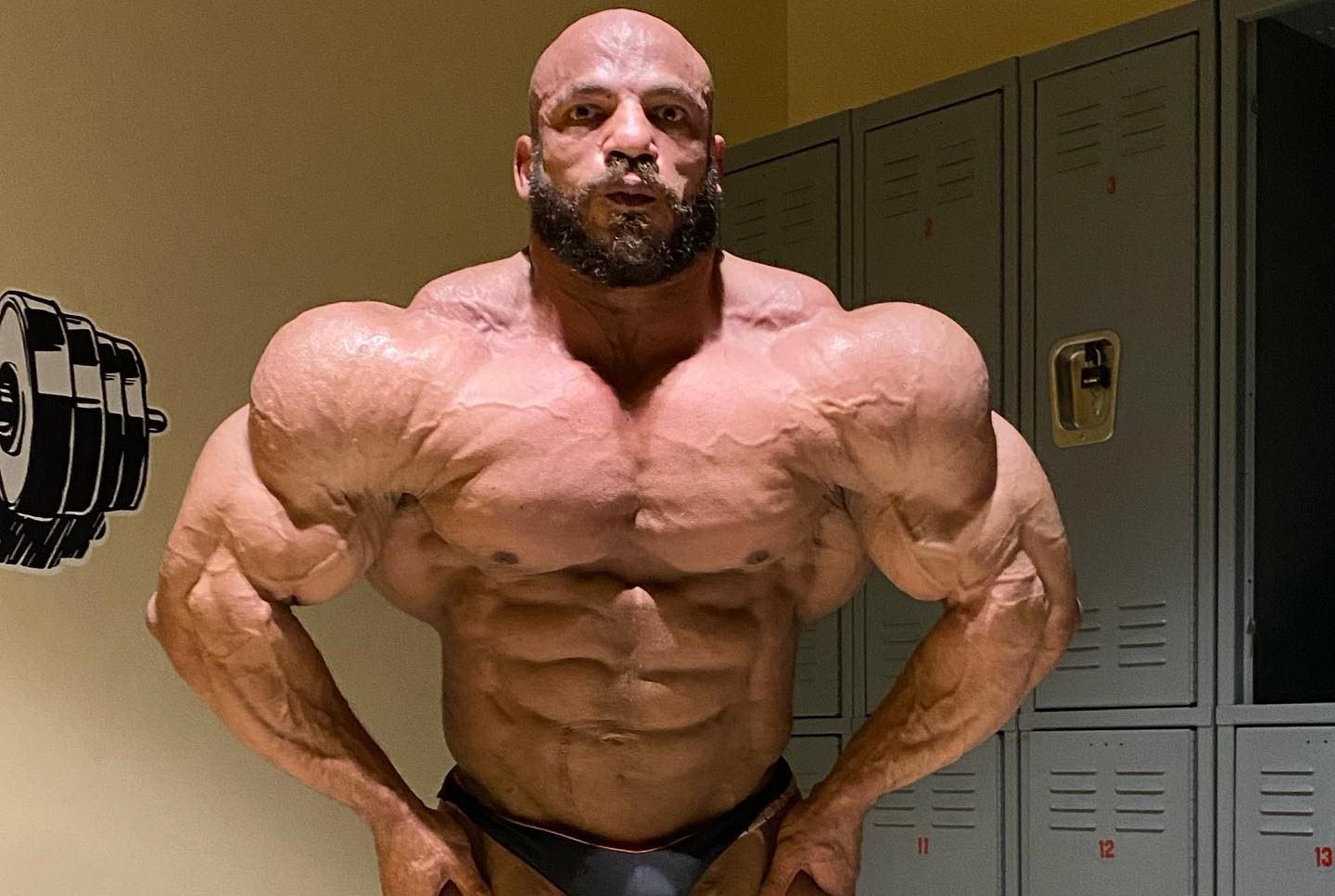 Big Ramy, brutální forma.