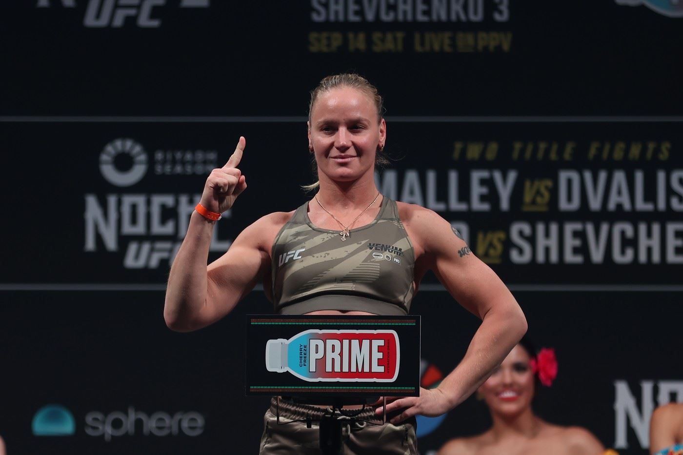 Valentina Shevchenko, šampionka UFC.