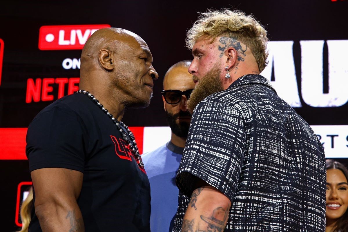 Mike Tyson vs. Jake Paul.