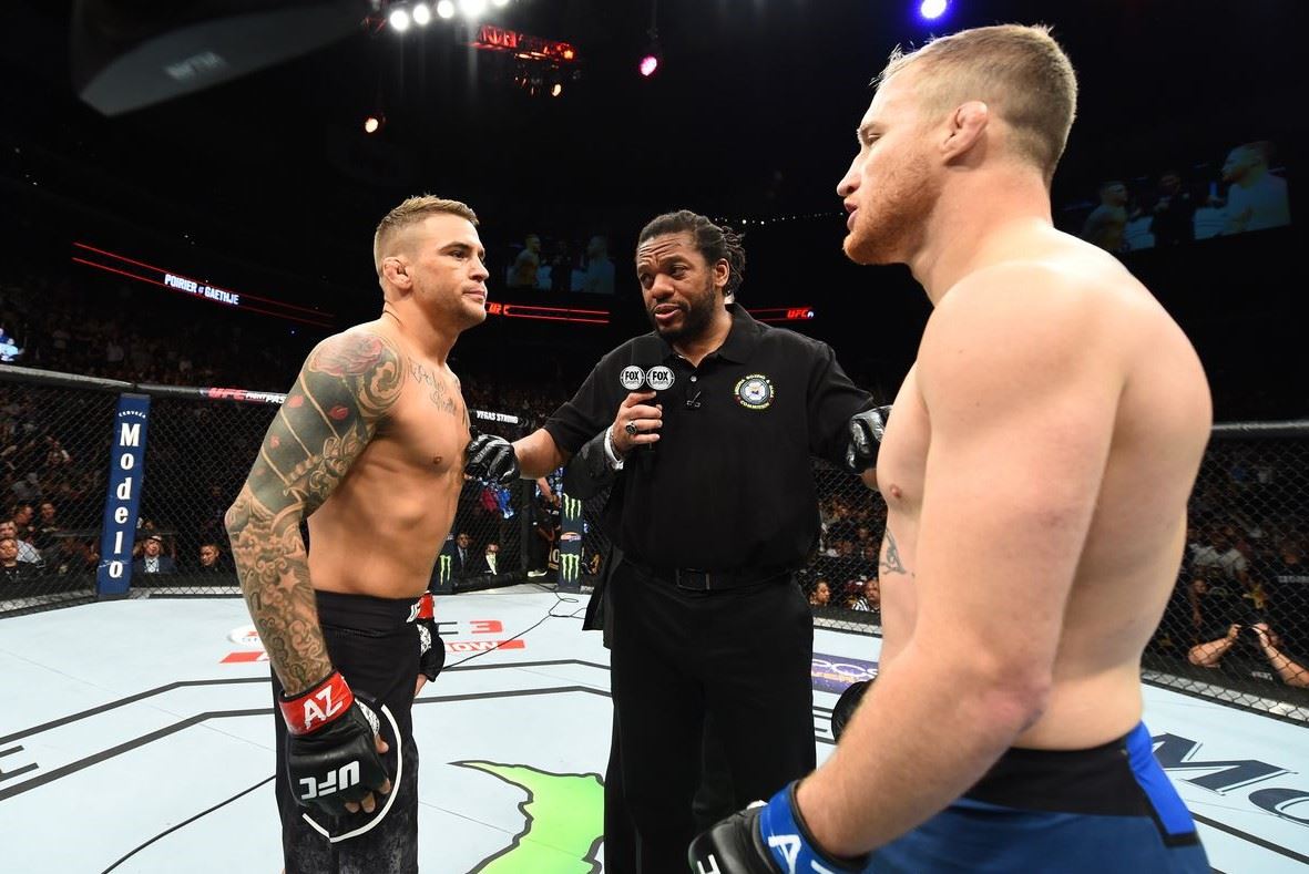 Dustin Poirier vs. Justin Gaethje.