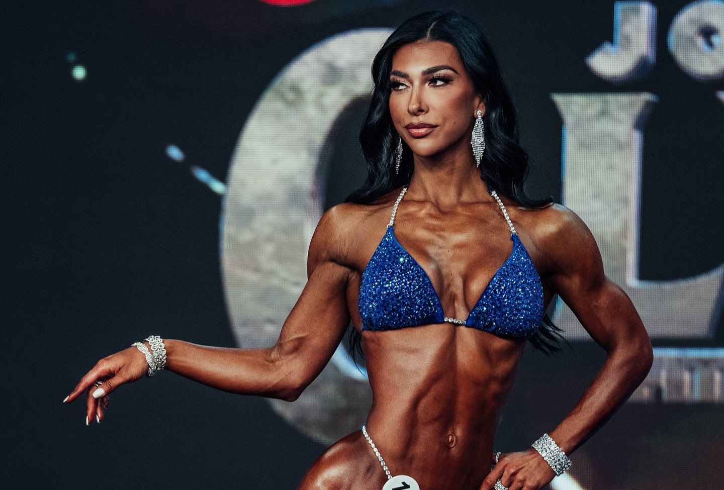 Lauralie Chapados na Ms. Olympia.