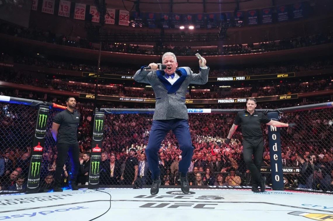 Bruce Buffer, legenda UFC.