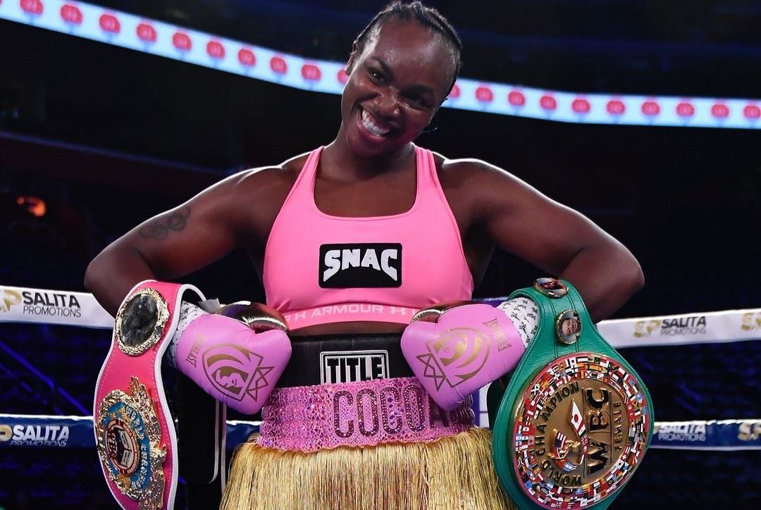 Claressa Shields a historická chvilka. 