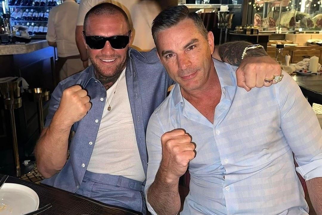 Majitelé BKFC, Conor McGregor a David Feldman.