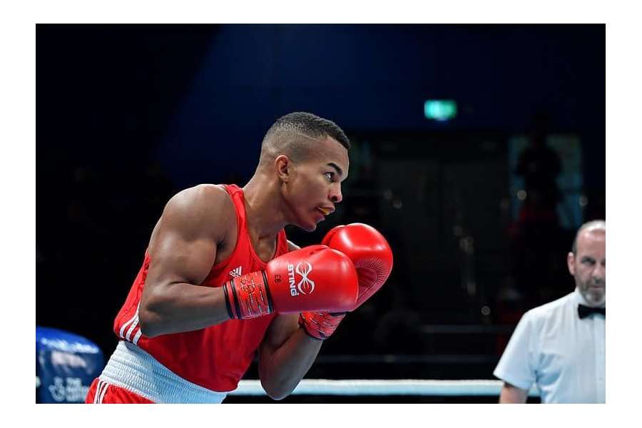 Český boxer trénuje v Olympijském centru v Sheffieldu. Snem je stát se nejlepším