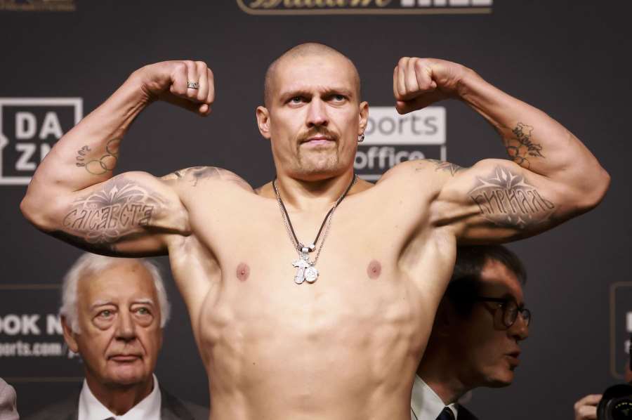 Ukrajinská mašina. Usyk ohromil fanoušky postavou před bitvou 